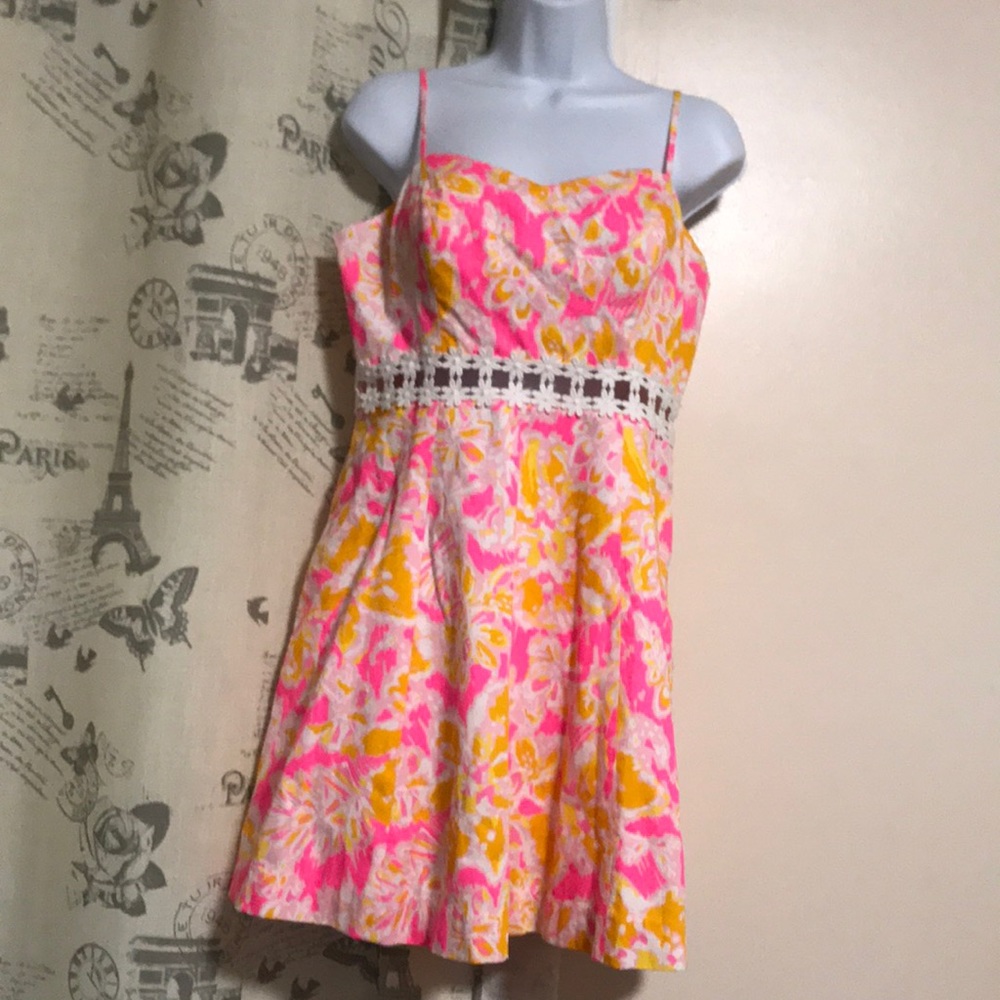 Lilly Pulitzer floral dress